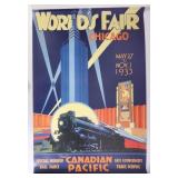 Chicago World's Fair Canadian Pacific Print