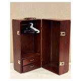 American Girl Wooden Travel Trunk Wardrobe