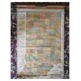 Ryse's Indiana Pull Down School Map