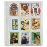 1980's Topps Willie Stargell Baseball Cards
