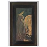 'Firelight' Print By Alfred James Dewey (1908)