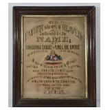 ï¿½Our Father Who Art In Heavenï¿½ Needlepoint