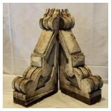 Antique Architectural Wooden Corbels