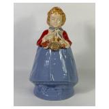 1940ï¿½s Ceramic Little Red Riding Hood Cookie Jar