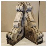 Antique Architectural Wooden Corbels