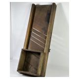 Antique Wooden Kraut Cutter Slicer