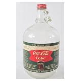 1960s Coca Cola 1 Gal. Glass Syrup Jug