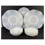 Macbeth Evans Monax Glass Bowls, Dishes, Platters