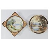 UCAGCO Seasons Plates- Occupied Japan Signed