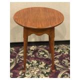 Custom Danish Influence Cherry Side Table