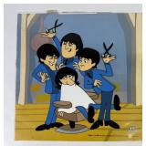 BEATLES Cartoon Ltd Ed Sericel Animation Cel