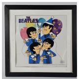 BEATLES Cartoon Ltd Ed Sericel Animation Cel
