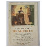 'How To Make Draperies' Book By Singer Sewing Co.