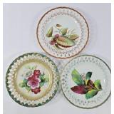 Chubu China Hand-Painted Plates- Occupied Japan