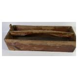 Primitive Wooden Tool Caddy