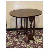 English Drop Leaf Occasional Table