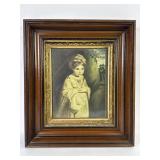 ï¿½Strawberry Girlï¿½ Lithograph Sir Joshua Reynolds