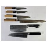 Japanese Sushi, Cleaver & Chefs Knives (5)