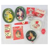 Coca-Cola Change Trays, Bottle Openers, Coasters +