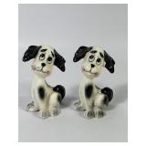 Ceramic Dalmatian Puppy Salt & Pepper Shakers