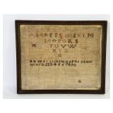1800ï¿½s American Needlepoint Sampler