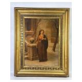 1800ï¿½s Beautiful Snowï¿½ Chromo By James Queen