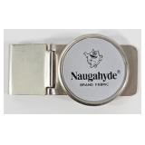 Naugahyde Brand Fabric Metal Money Clip