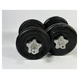Weider Dumbbells w/ Olympic & Roberts Weights
