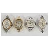 14k GF Hamilton, Waltham, Helbros Watch Faces