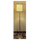 Contemporary Brushed Nickel Lamp Mesh Shade