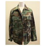 Army Camouflage Long Sleeve Heavy Shirt M