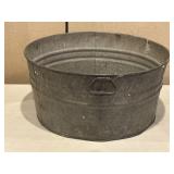 Galvanized Metal #2 Wash Tub