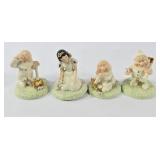 Lenox Disney Snow White & Three Dwarfs Figurines