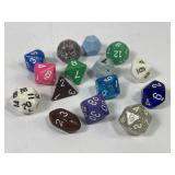 Multiple Side Polyhedral Gaming Dice (15)