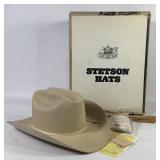 Stetson Ranch Tan Felt Cowboy Hat (7 3/8)