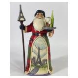 Jim Shore Bonjour Christmas Santa Figurine