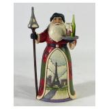 Jim Shore Bonjour Christmas Santa Figurine