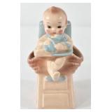 Vintage Ceramic Baby Planter