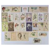1900's Easter Prayers & Greetings Postcards (28)