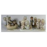Enesco Precious Moments Porcelain Figurines (6)
