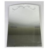 Vintage Venetian Scrolled Etch Mirror