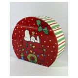 Gibson Peanuts Snoopy Christmas Cookie Jar