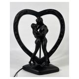 Art Deco Resin ï¿½Loversï¿½ Resin Silhouette Lamp