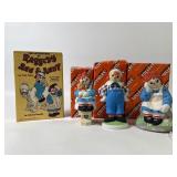 Flambro Raggedy Ann Andy Lighted Figures & Books