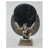 Egyptian Isis Goddess Statue & Mirror