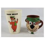 Yogi Bear Plastic Cups