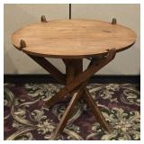 Windmill Leg Side Table w/ Removable Top
