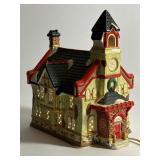 Ceramic Lighted Christmas Lincoln School Village