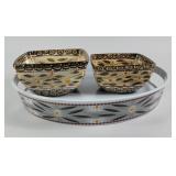 Temptations Old World Serving Platter & Bowls (3)