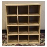 Birch 12 Cubby Shoe Storage